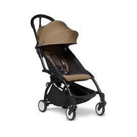 Stokke - Yoyo2 Stroller & Color Pack 6M+ Combo, Black Frame/Toffee