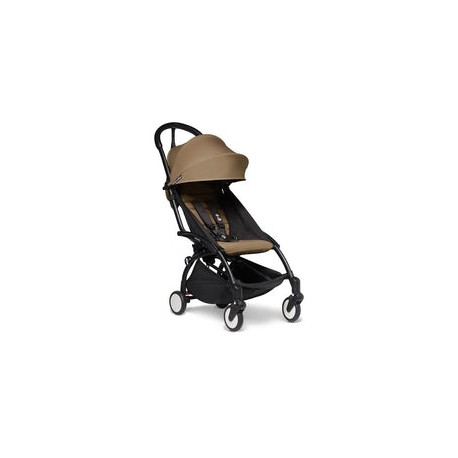 Stokke - Yoyo2 Stroller & Color Pack 6M+ Combo, Black Frame/Toffee