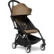 Stokke - Yoyo2 Stroller & Color Pack 6M+ Combo, Black Frame/Toffee