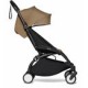Stokke - Yoyo2 Stroller & Color Pack 6M+ Combo, Black Frame/Toffee