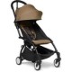 Stokke - Yoyo2 Stroller & Color Pack 6M+ Combo, Black Frame/Toffee