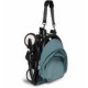 Stokke - Yoyo2 Stroller & Color Pack 6M+ Combo, Black Frame/Aqua Pack