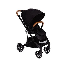 Primo Passi - Icon V2 Stroller, Newborn to Toddler with Reversible Seat & Compact Fold, All Black