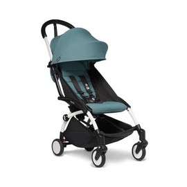Stokke - Yoyo2 Stroller & Color Pack 6M+ Combo, White/Aqua