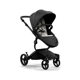 Mima - Xari Max Stroller Black Chassis/Black Seat Box/Stone-White Starter Pack