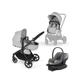 Cybex - EOS Stroller + Aton G Infant Car Seat, Lava Grey