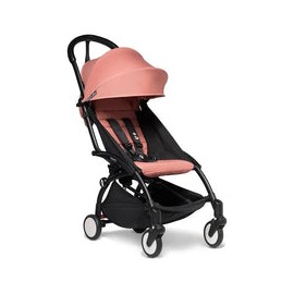 Babyzen - Cochecito Yoyo2 y paquete de colores 6M+ Combo, marco negro | Paquete de jengibre,Nuna - Cochecito Trvl Con Bolsa De 