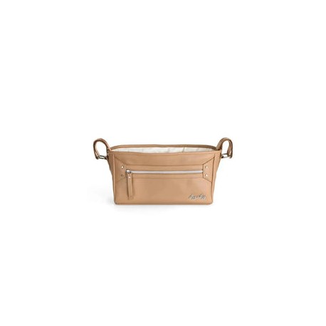 Itzy Ritzy - Organizador y carrito ajustable para cochecito, Chai