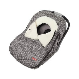 Skip Hop - Stroll & Go Car Seat Cover, Grey Feather