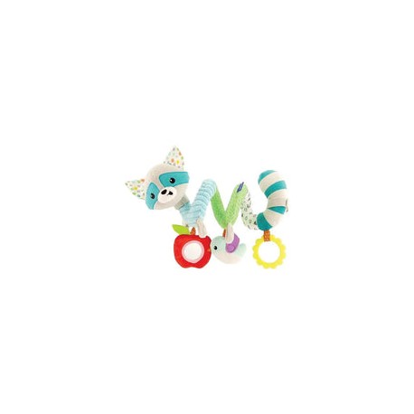 Infantino - Wee Wild Ones - Spiral Activity Toy, Raccoon