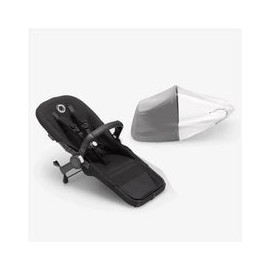 Bugaboo | Donkey 5 Duo Extension Set, Midnight Black