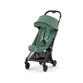 Cybex - Coya Compact Stroller, Matte Black/Leaf Green