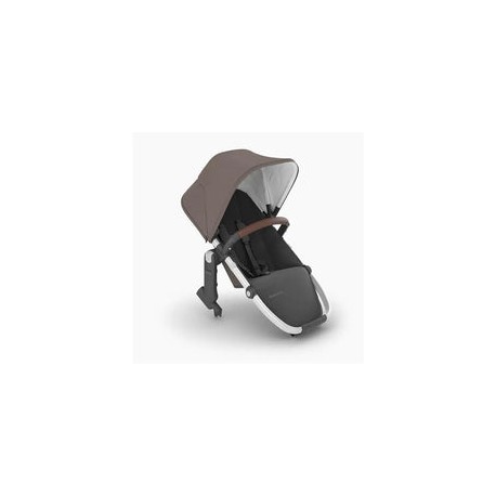 Uppababy - Rumble Seat V2+ Theo - Dark Taupe | Silver Frame | Chestnut Leather