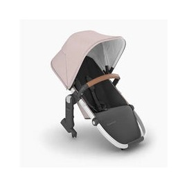 UPPAbaby - RumbleSeat V2+ Alice - Dusty Pink | Silver Frame | Saddle Leather