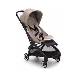 Bugaboo - Cochecito compacto Butterfly Complete, Negro/Tapo desierto