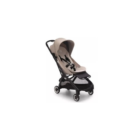 Bugaboo - Cochecito compacto Butterfly Complete, Negro/Tapo desierto