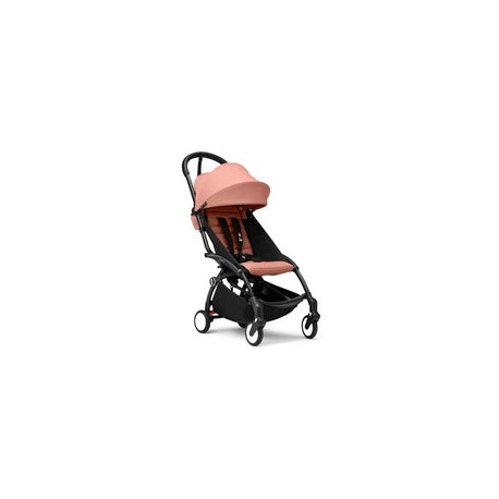 Cochecito Stokke Yoyo³, paquete negro, 6+, color jengibre