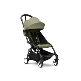 Stokke - Cochecito Yoyo³, paquete negro, 6+, verde oliva