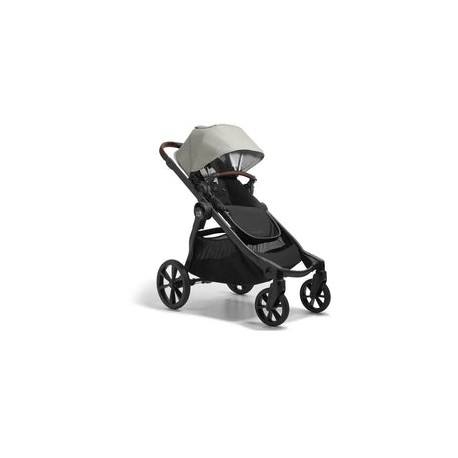 Baby Jogger - City Select 2 cochecito individual o doble, marfil esmerilado