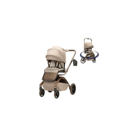 Maxi-Cosi - Tana 360 Rotating Modular Stroller Kindred Collection, Natural Heritage