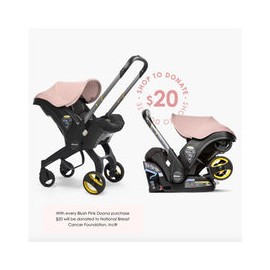 Doona - Infant Car Seat With Base & Stroller, Blush Pink