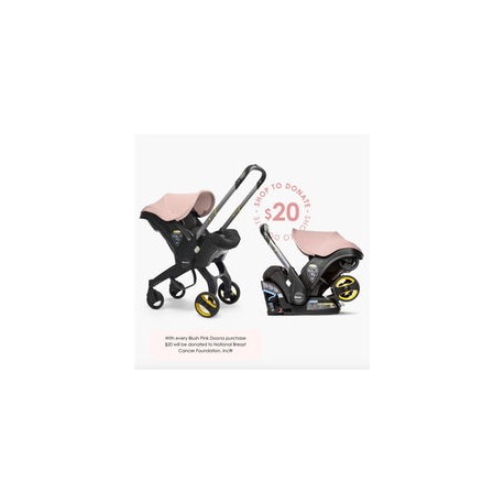 Doona - Infant Car Seat With Base & Stroller, Blush Pink