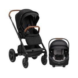 Nuna - Caviar MIXX Next with Magnetic Buckle + Pipa RX Infant Car Seat Bundle