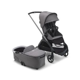 Bugaboo - Dragonfly Stroller and Bassinet Complete, Graphite/Grey Melange