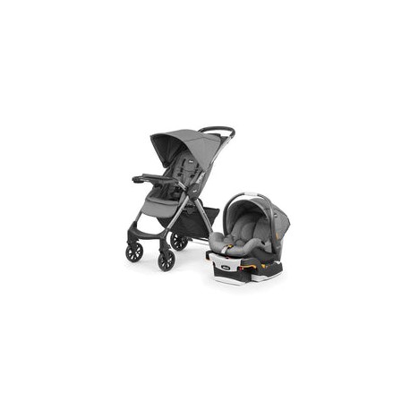 Chicco Mini Bravo Plus Travel System, Slate